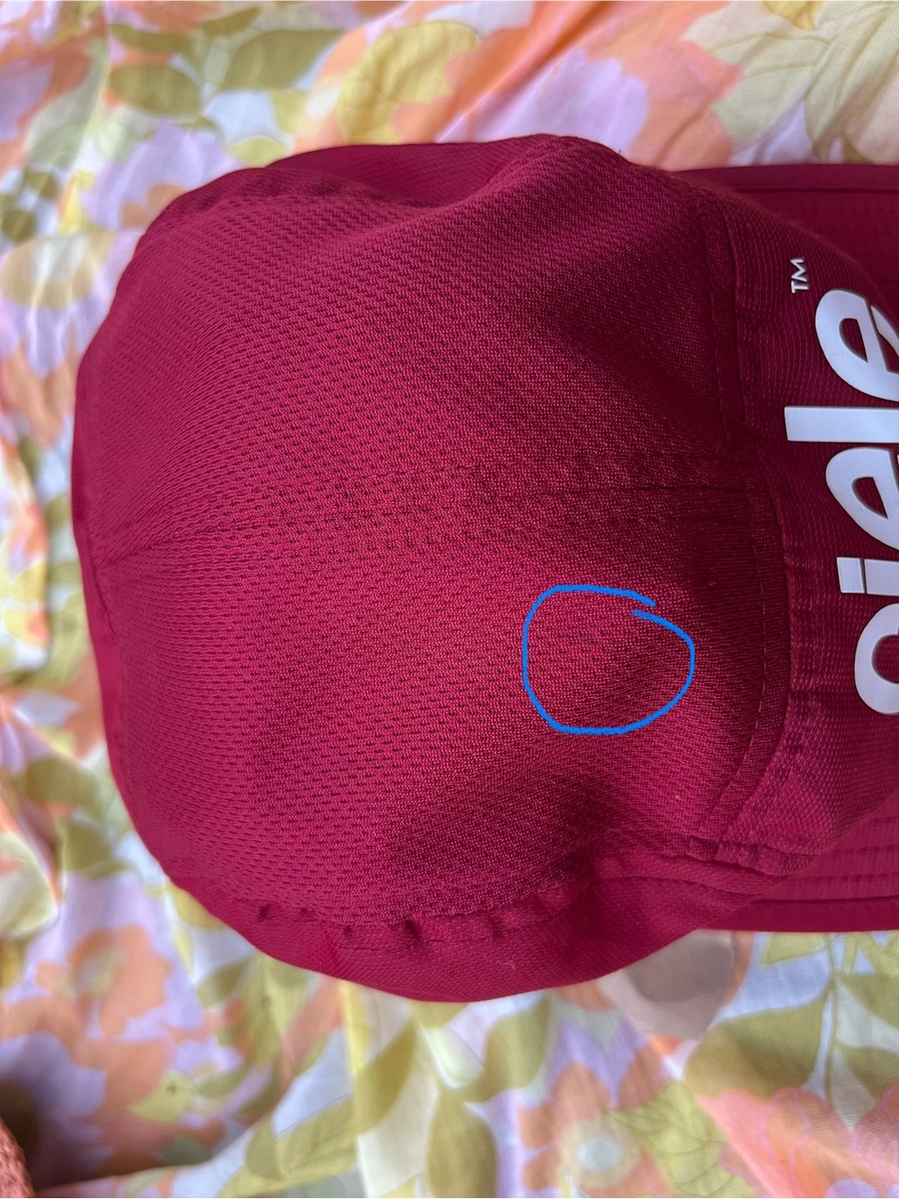 Ciele GoCap - Coolwick Performance Cap - Maroon - Picture 7 of 7
